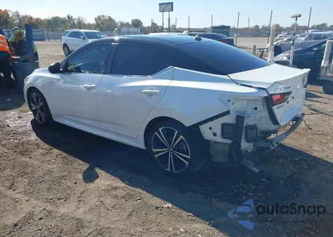 2022 Nissan Sentra Sr Xtronic Cvt z USA, uszkodzony, nr VIN 3N1AB8DV0NY272499